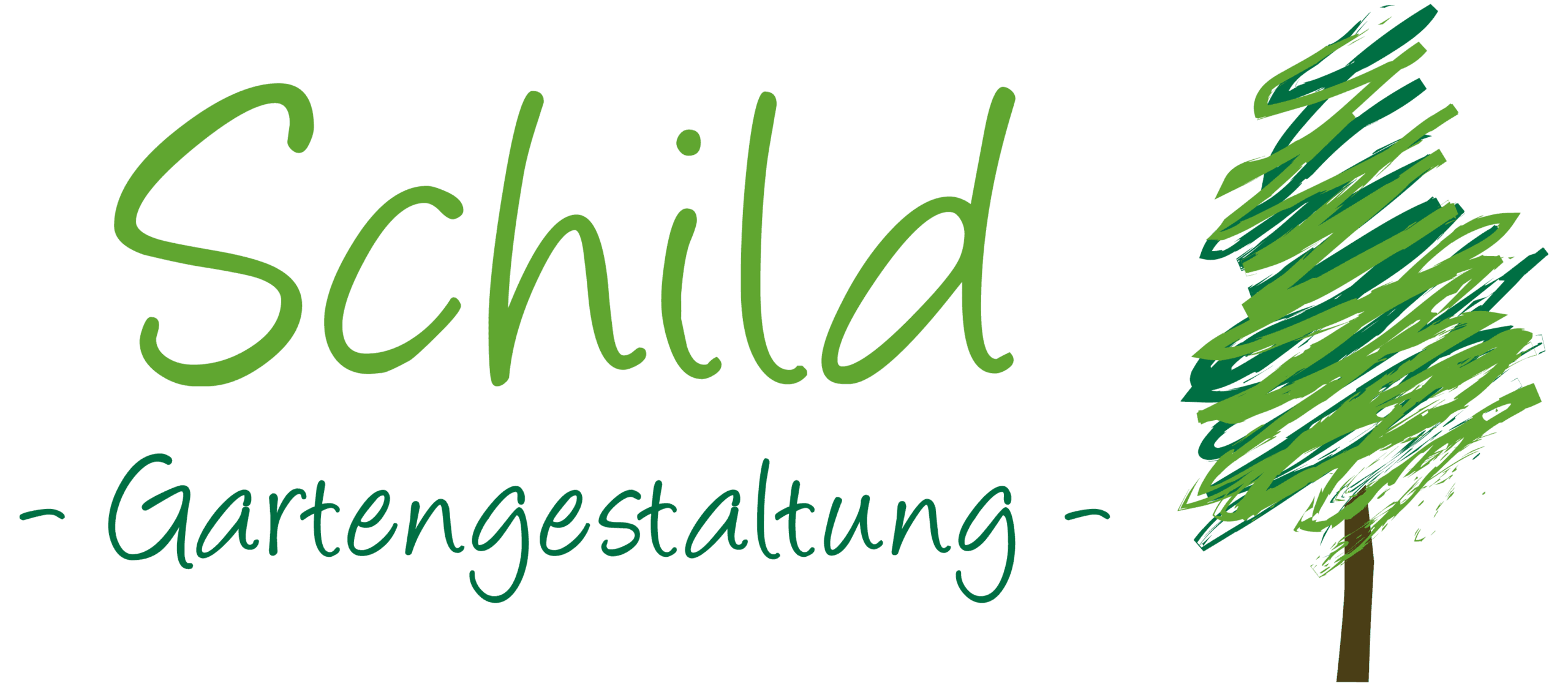 Schild Gartengestaltung